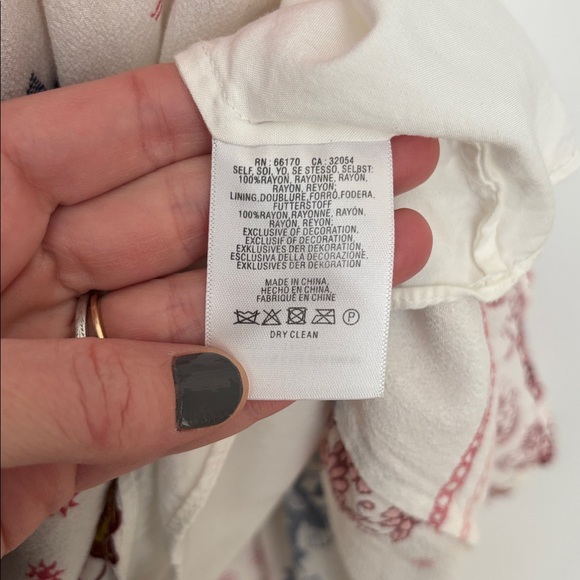 :Price Firm: Anthropologie Daniel Rainn Westerly Patchwork Midi Dress - Picture 10 of 10